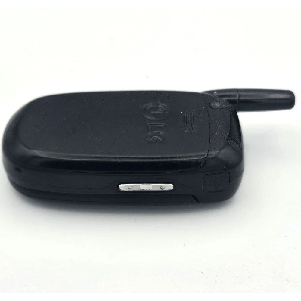 LG CG225 Cingular Black Flip Phone Y2K Cell Phone Box Charger
